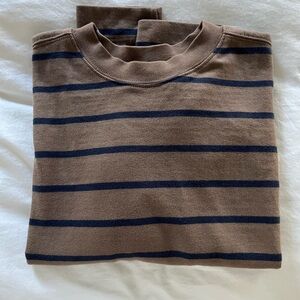 LIKE NEW - AYR The Half Day in Dime Knit, Toast, Size Small
